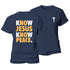 Women's Know Jesus Know Peace Cotton T-Shirt